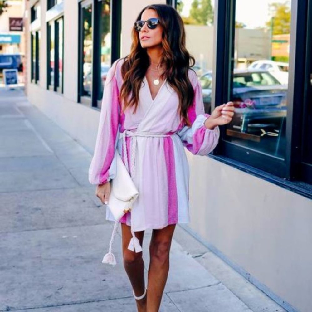 Vici Balloon Sleeve Dress NWT - TS lover inspired